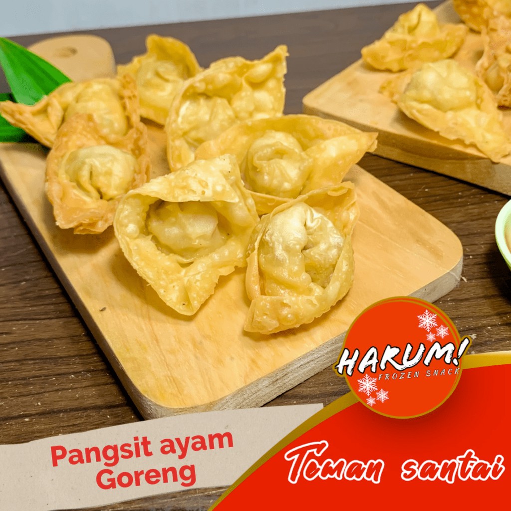 

frozen food Pangsit goreng ayam 15 pcs