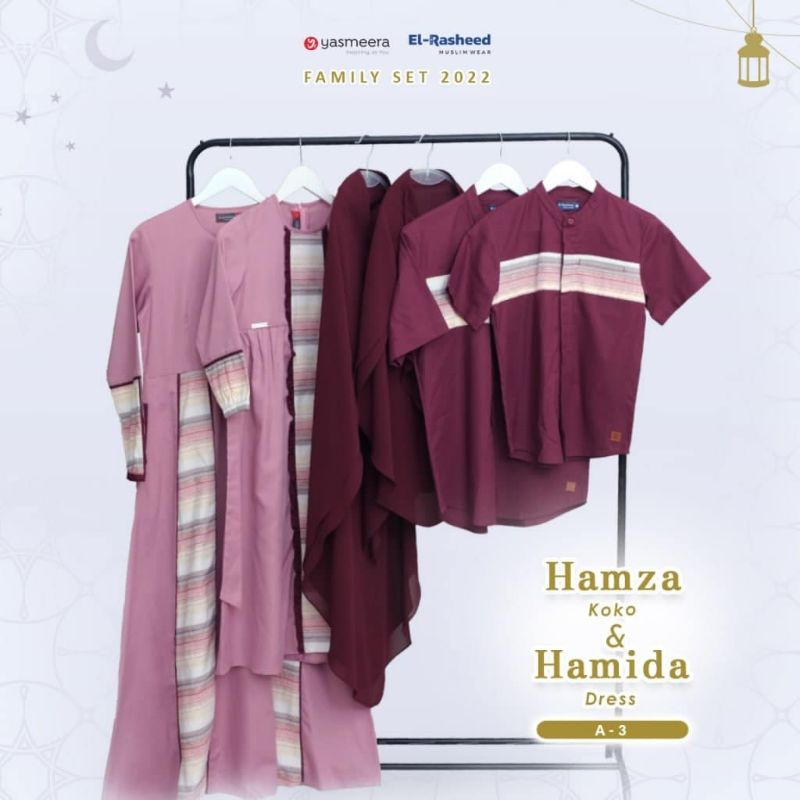 Sarimbit 2022 - Sarimbit Yasmeera - Sarimbit Keluarga - Family Set Yasmeera X El Rasheed 2022
