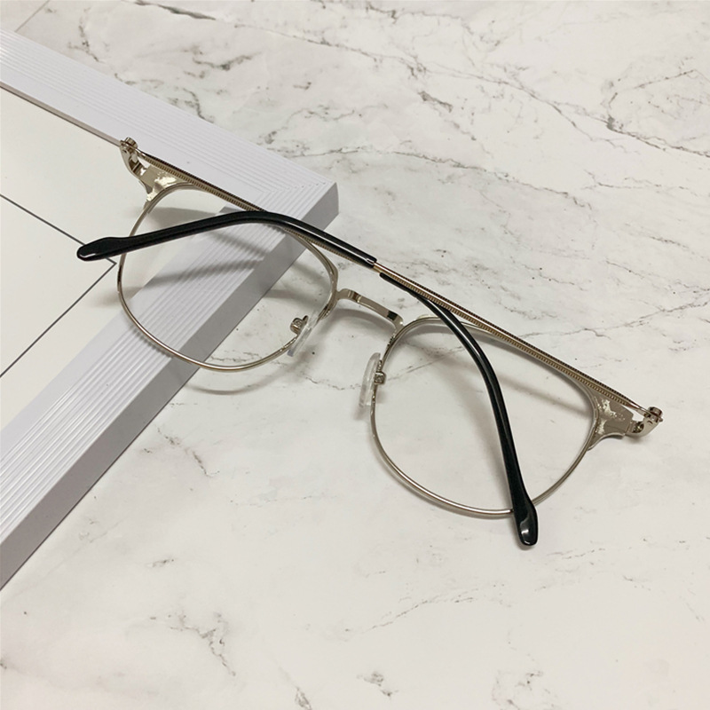 Retro Eyeglasses Men Business Trend Square Frame