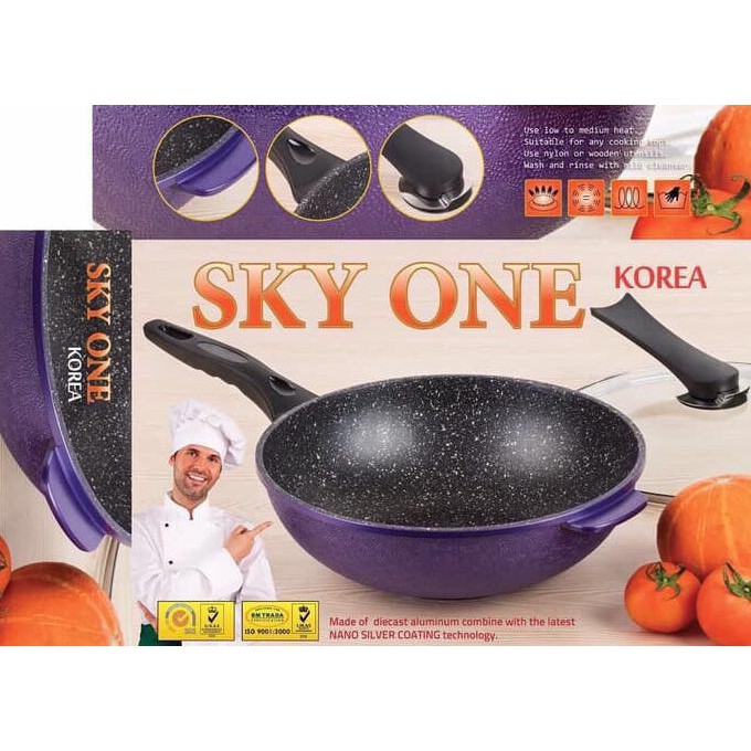 WOK PAN SKY ONE KOREA WAJAN NONSTICK