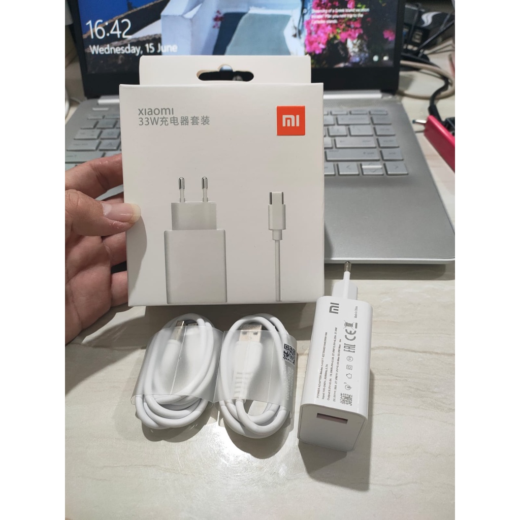 Travel Charger Casan Travel Charger Xiaomi MDY 11 33 Watt Original Fast Charging