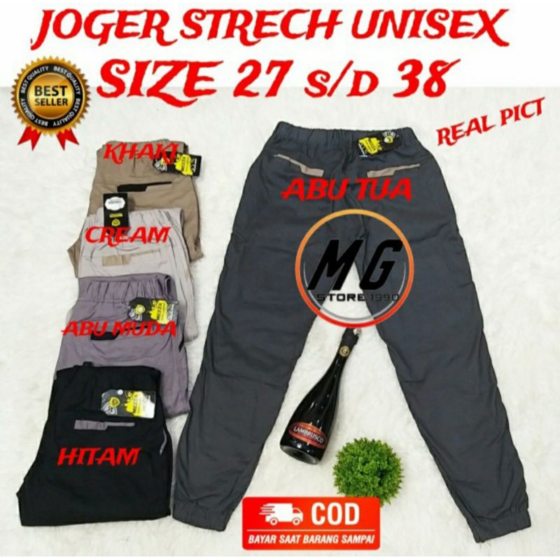 CELANA CHINO JOGGER PANTS FASHION TERBARU UNISEX