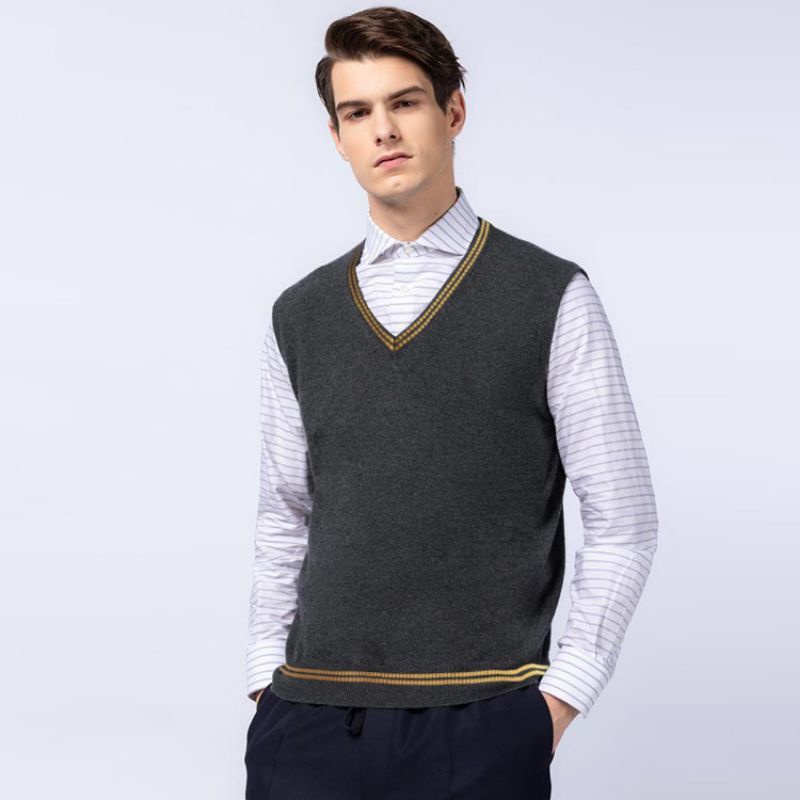 Mr. Knitwear - Rompi Rajut Harry Potter, Rompi Rajut Pria, Rompi Rajut Cowok, Vest Rajut Pria, Vest 