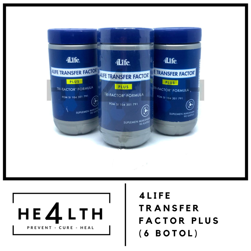 [PAKET HEMAT] Transfer Factor Plus 4Life (Suplemen Imun)