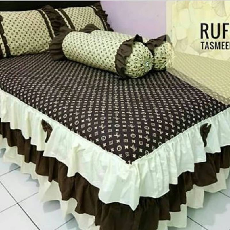 Sprei Rumbai Susun 3 Pengantin