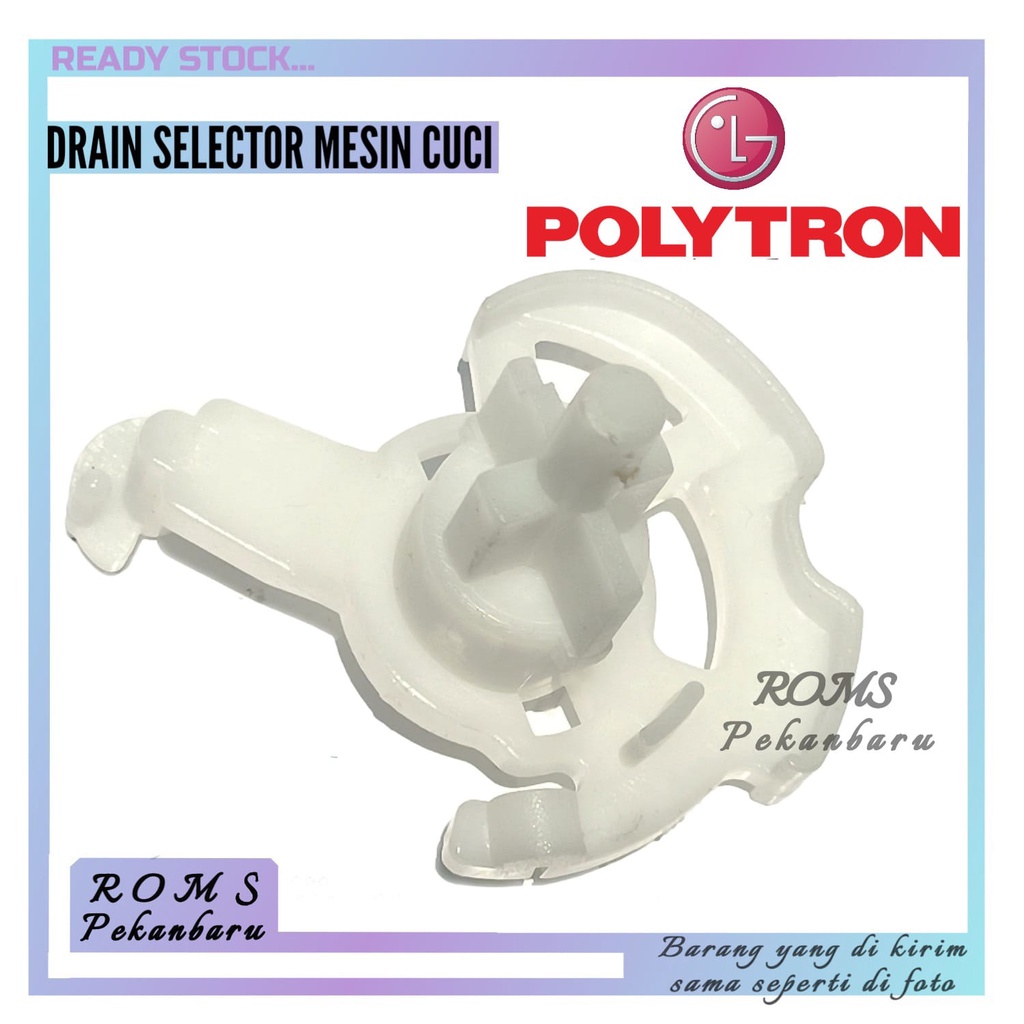 DRAIN SELECTOR POLYTRON-DRAIN SELEKTOR MESIN CUCI LG