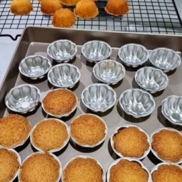 Cetakan Kue Bolu Bentuk Manggis isi 12pcs