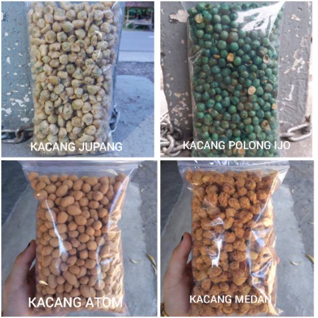 

BERBAGAI KACANG 250 GRAM (NINA)