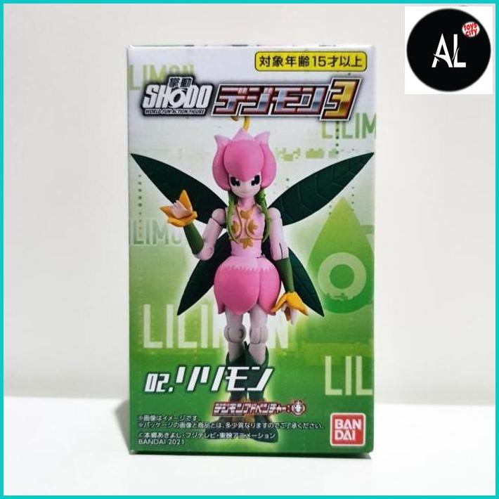 Al Bandai Shodo Digimon 3 Lillymon Lilymon Lilimon