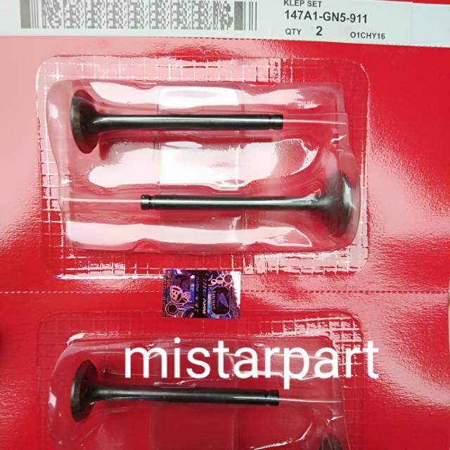 Klep set/payung klep gren/suprax 125 /supra fit/revo lama/(GN5)ORI