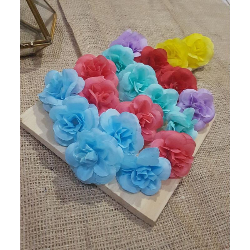 BUNGA MELATI TUMPUK BUNGA ARTIFICIAL HIASAN MAHAR RING BOX KOTAK CINCIN