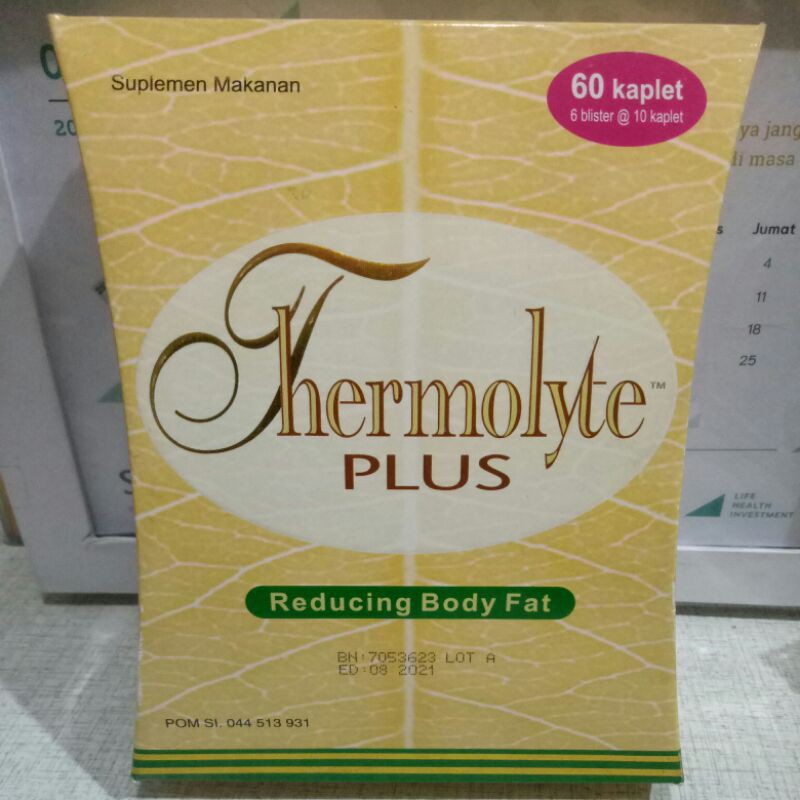 thermolyte plus/thermolyte pelangsing badan