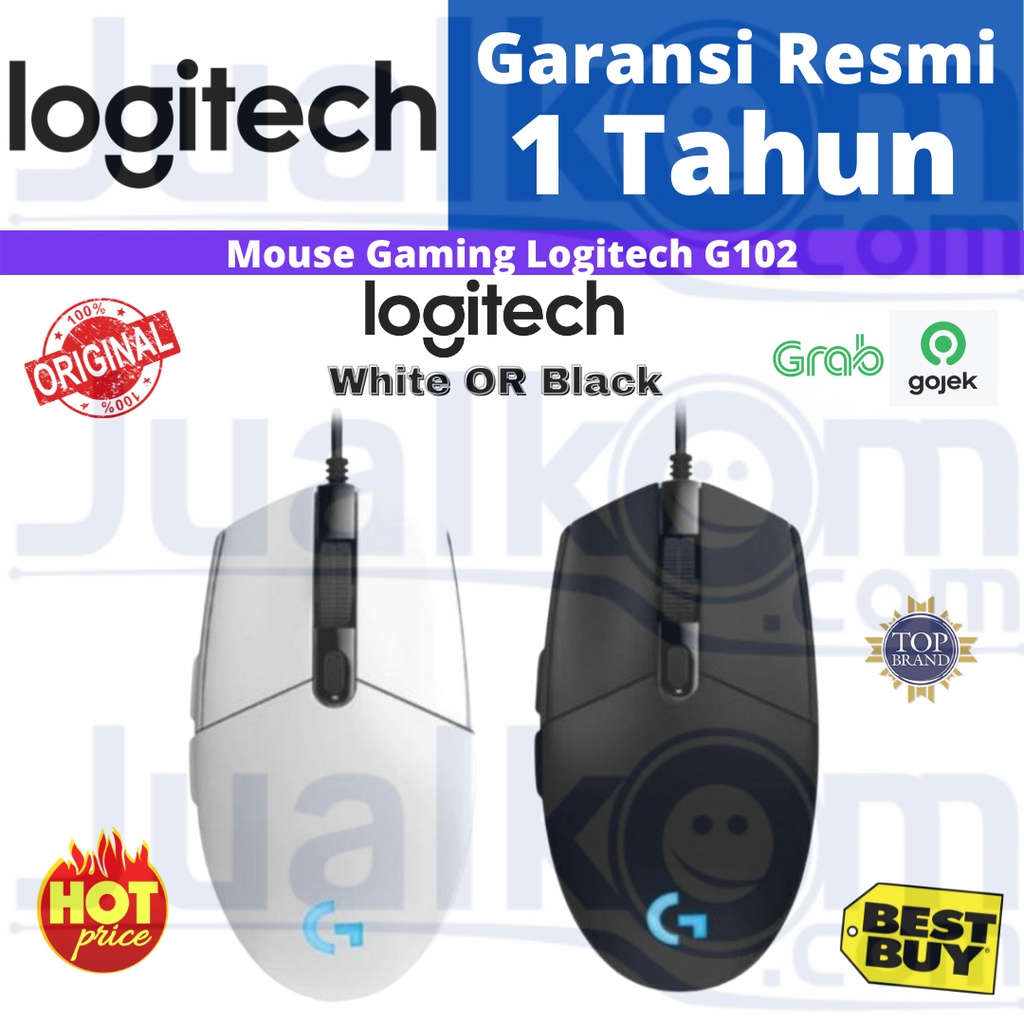 LOGITECH MOUSE GAMING G102 PRODIGY