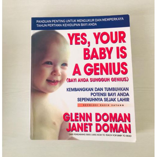 Buku Yes, Your Baby Is A Genius - Original/ Glenn Doman [Preloved]