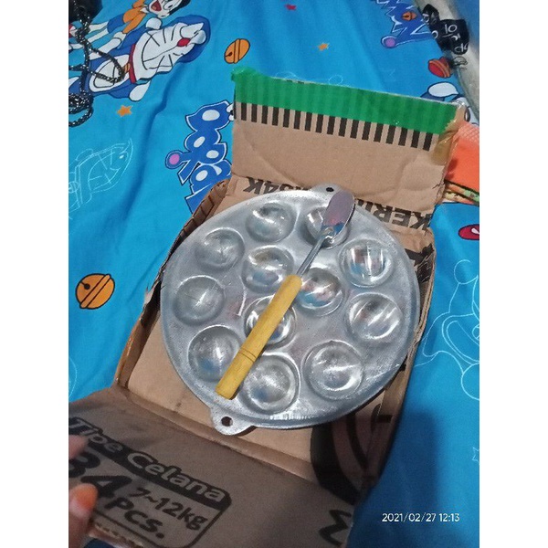 cetakan kue lumpur cetak wingko babat martabak mini