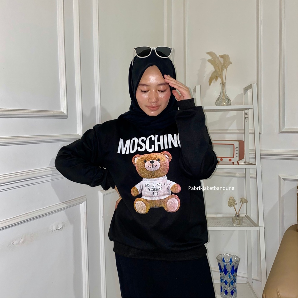 MOCHINO SWEATER CRAWNECK || SWEWTER BASIC KOREA