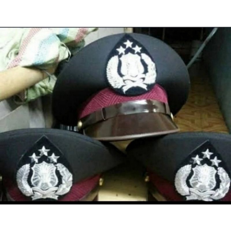 Topi PET Polisi Bintara | Pilkep POLRI Bintara Kualitas Terbaik