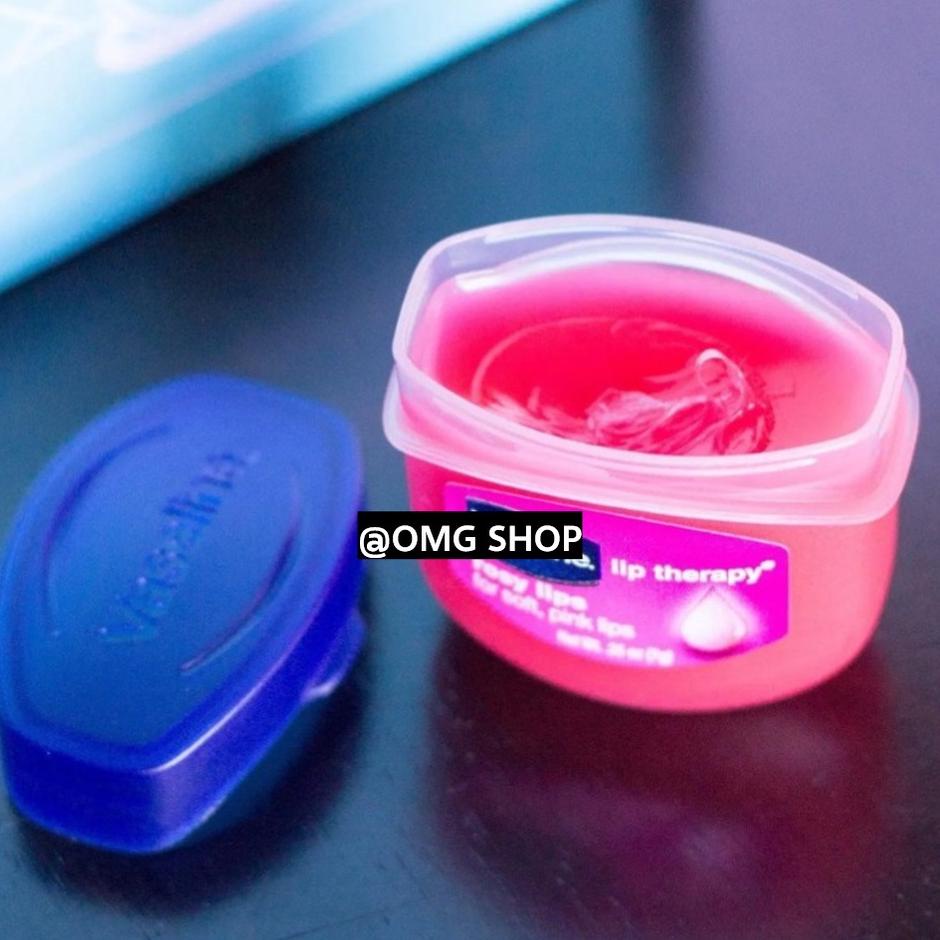 L49T BELI 1  1 - Vaseina Lip Therapy Rosy Lips SOFT PINK / Lipbalm Liptint Lipgloss Pelembab Bibir P