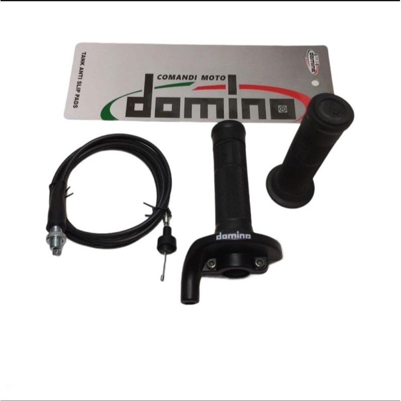 Gas Spontan Matic Domino Handgrip Plus 1 Kabel Universal Motor Mio Beat ESP Scoopy Karbu Vario CBS M