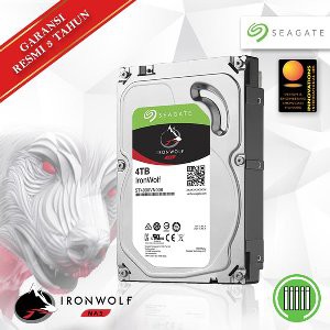 Jual Seagate IronWolf 4TB 3 5 HD HDD Hardisk Harddisk Internal  HDD NAS Murah