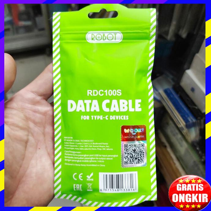 ACC HP KABEL DATA TIPE C TYPE C USB ROBOT UNIVERSAL CHARGER