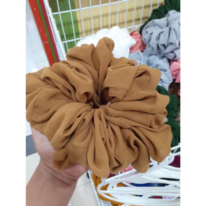 Scruncie Super JUMBO  Scrunchie Ikat Rambut Jumbo Promo