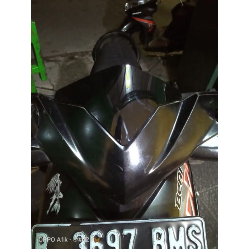 MURAH VISOR BEAT CARBU KECIL FREE DOBEL TIP 3M