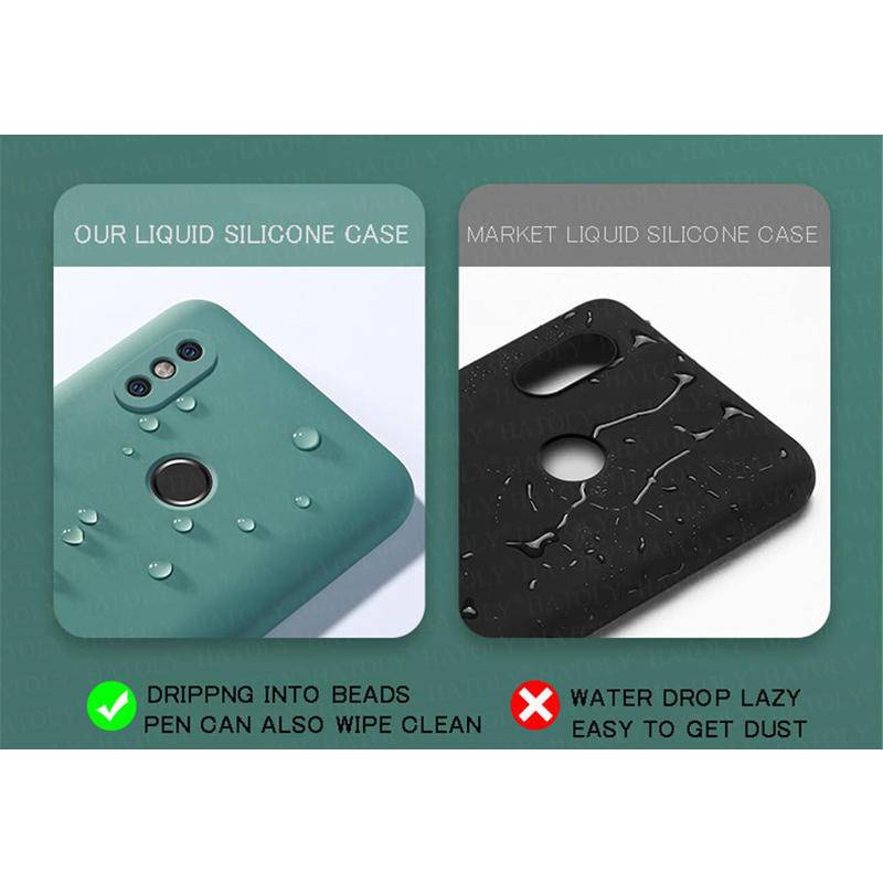 Casing Soft Case Bumper Silikon Cair Untuk Realme C30 / C31 / C30