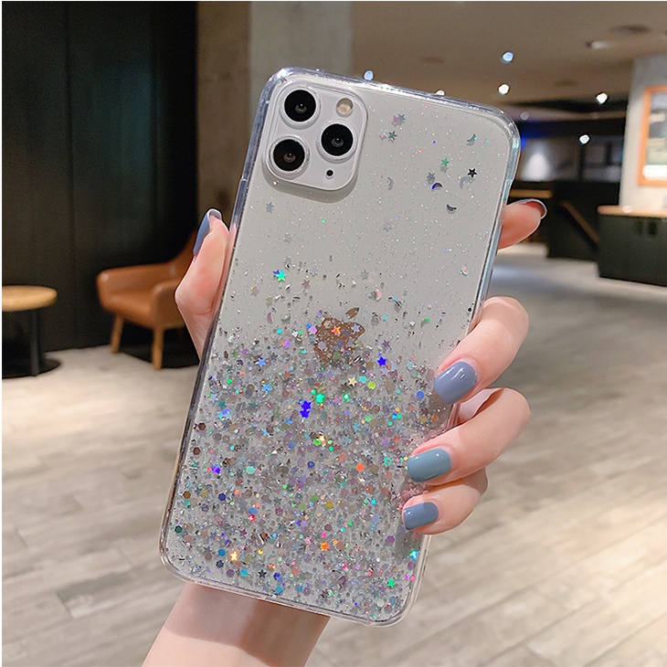 Case Samsung A53 A33 A03 Core A52s A03s A22 A72 A52 A32 A02s A13 A12 A21s A11 A71 A51 A10s A50 A30s A50s  A20 A30 A10 A8 A20s A02 M32 M11 M10 Epoxy Glitter soft Phone Case-1