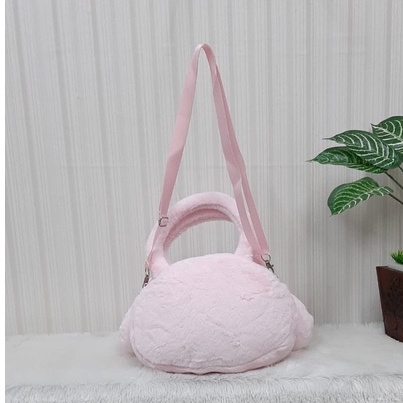 Tas Selempang Tenteng Wanita Slingbag Kuromi Melody Cinnamoroll Kirby Pompompurin