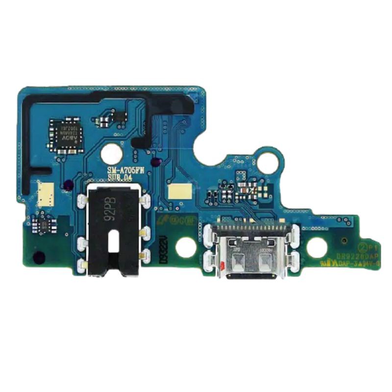 FLEXIBLE CONECTOR CHARGER BOARD CHARGER PAPAN CHARGER CAS SAMSUNG A70 ORIGINAL