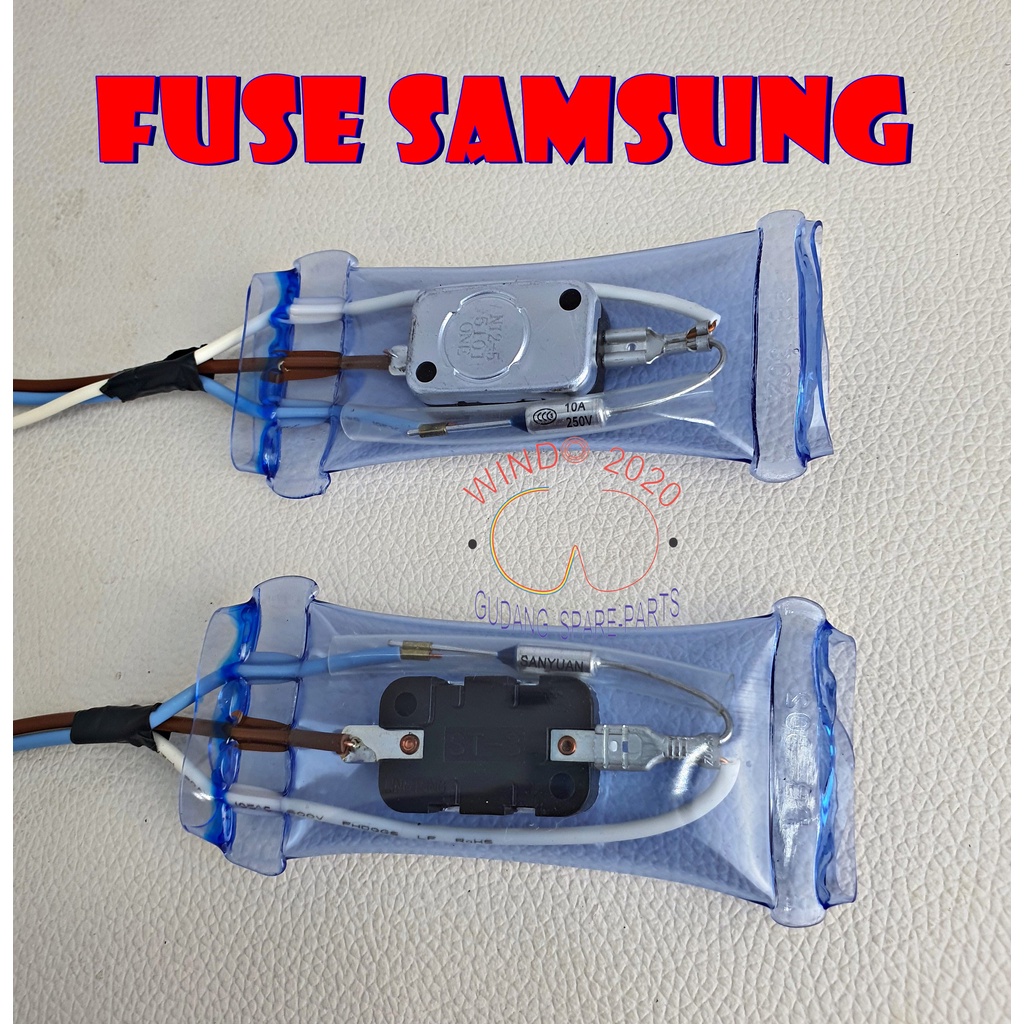 FUSE BIMETAL SAMSUNG 3 KABEL | FUSE BEMETAL 3 KABEL |  DEFROST BIMETAL | FUSE 3 KABEL | FUSE SAMSUNG