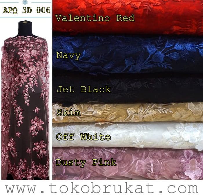 Kain Brukat / Kain Brokat - APQ 3D 006