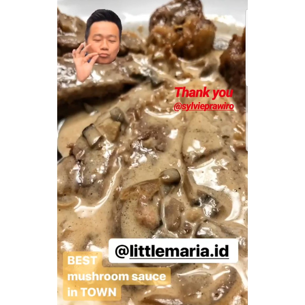 Mushroom Sauce Saus Jamur 500g 3 4portions Shopee Indonesia