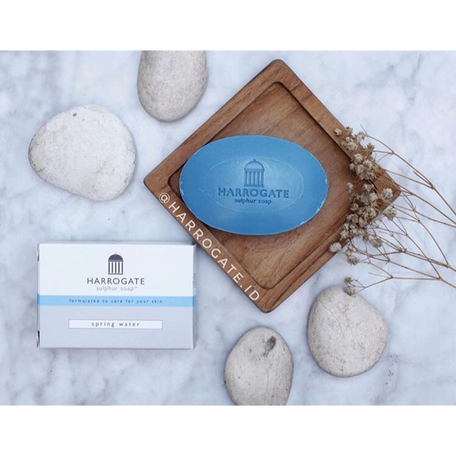 Sabun Sulfur ‘Spring Water’ untuk eksim, psoriasis, jerawat, dll