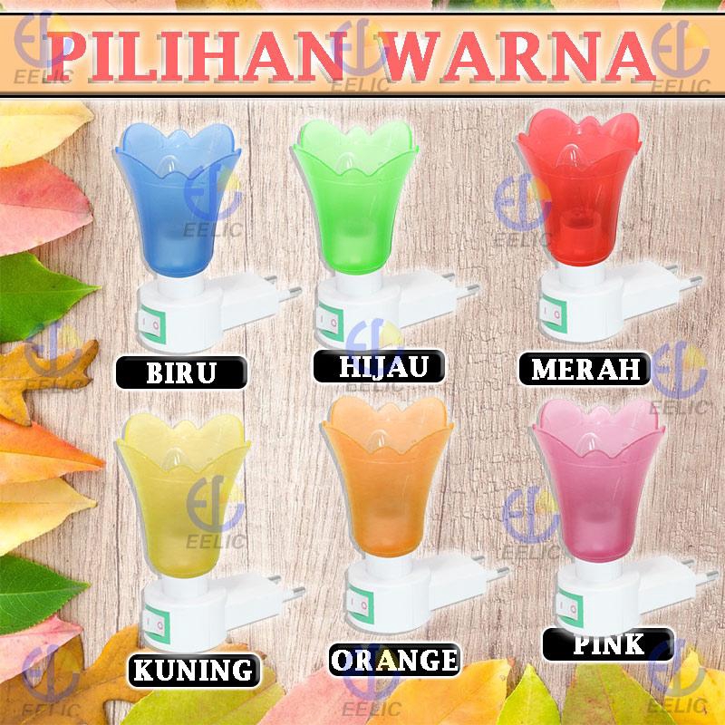 EELIC 5W Lampu Tidur - Malam - Hias cantik Bunga JM-993