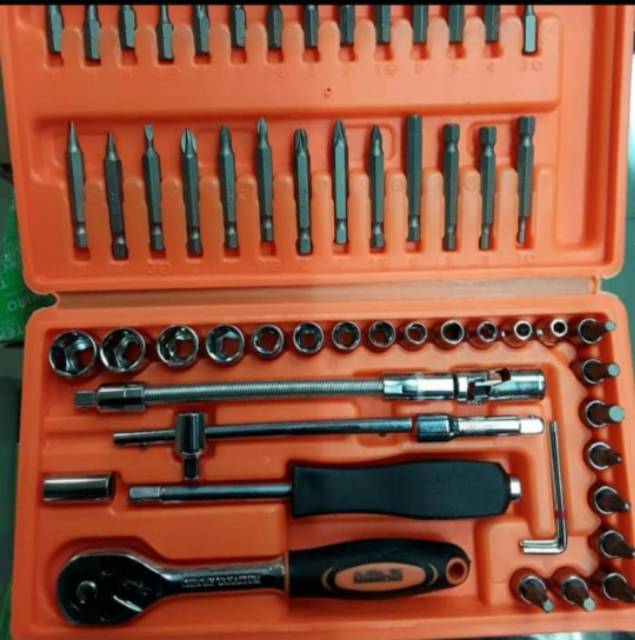 Kenmaster  , 60 Pcs  Kunci , Socket wrench  kunci 60 pcs