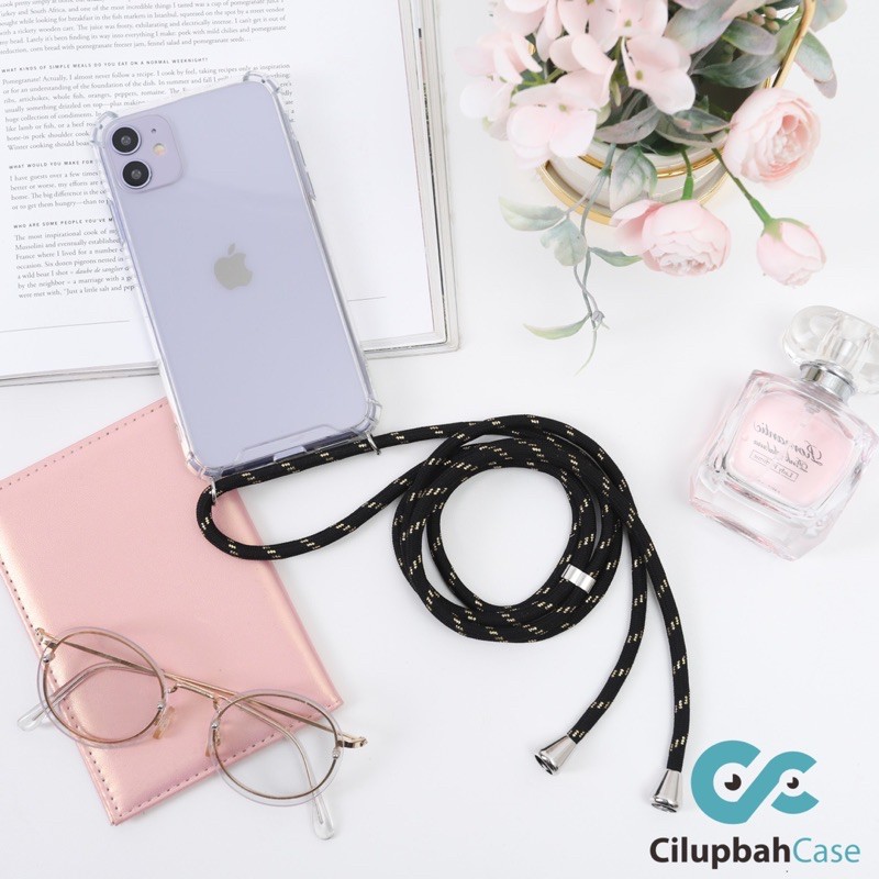 LANYARD CASE - TALI SLING - ANTI CRACK FOR VIVO REALME OPPO XIAOMI