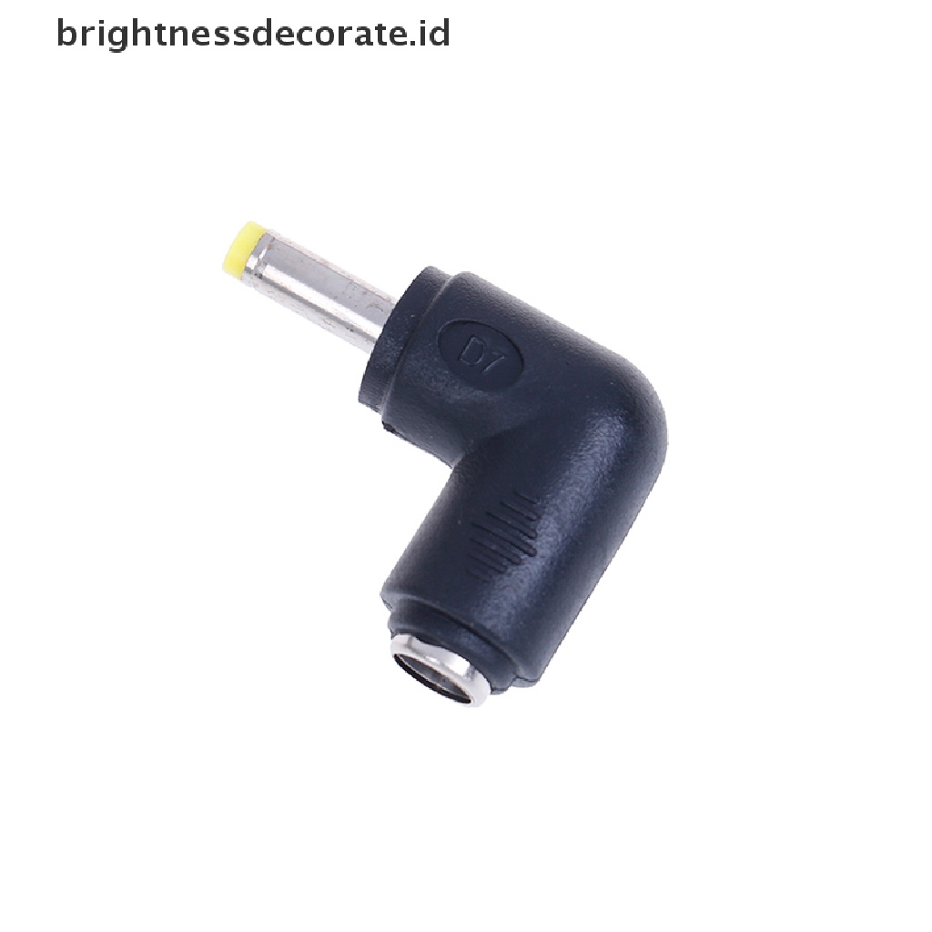 2pcs Adapter Konektor Dc Power 5.5x2.1mm Female Ke 5.5x2.5mm Male Kanan