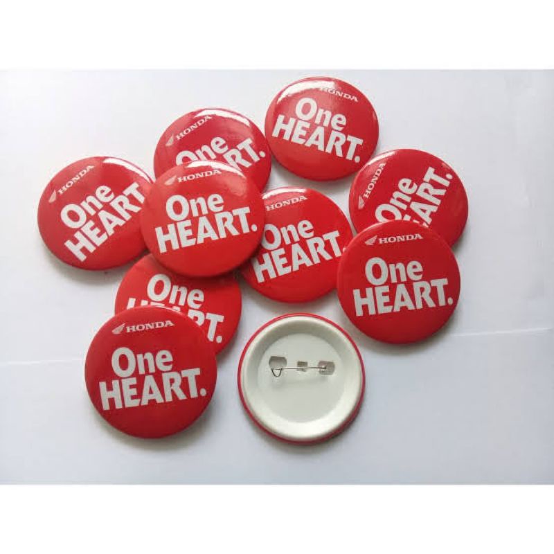 PIN HONDA ONE HEART JUAL ECERAN