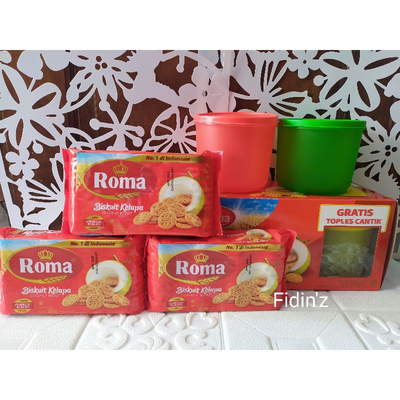 Biskuit Roma Kelapa Free Toples Cantik