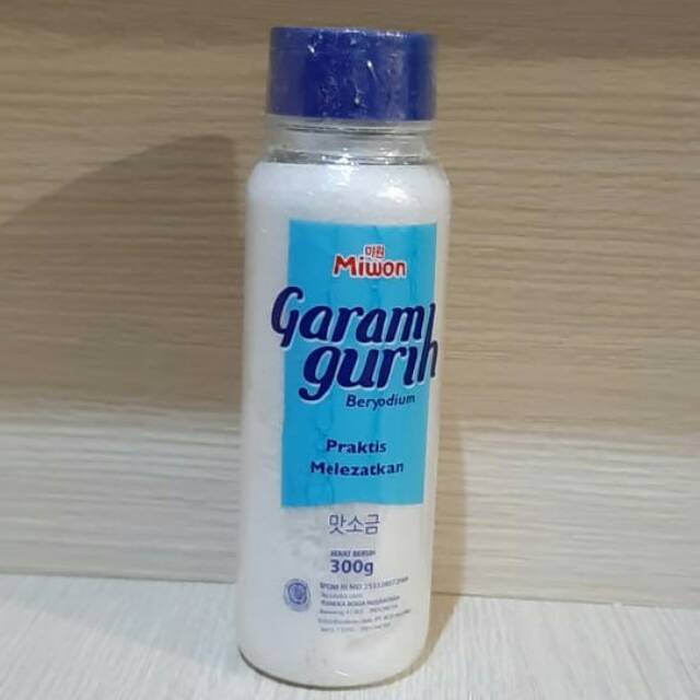 

Miwon Garam Gurih Beryodium 300 gr - botol