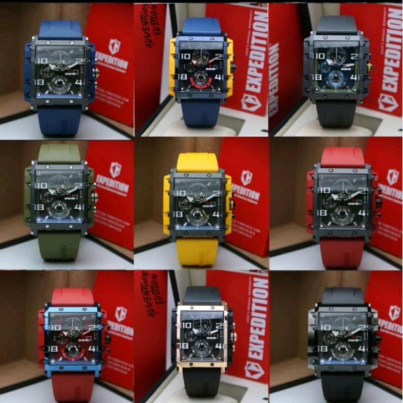 Jam tangan pria original Expedition EXP6757/E 6757