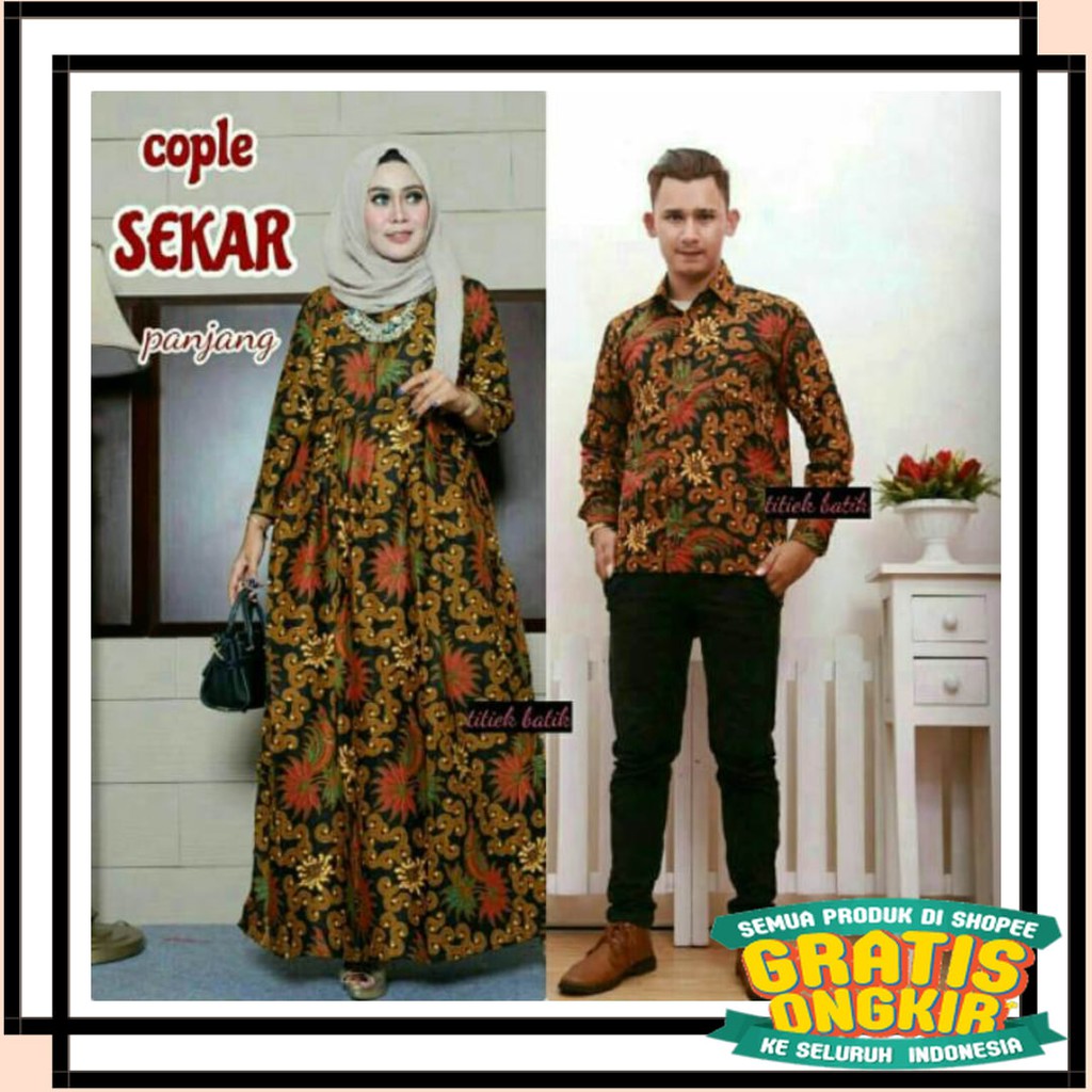 BATIK ANAK DEWASA ORANGTUA ALISAN / Promo. couple batik atasan batik batik pria
