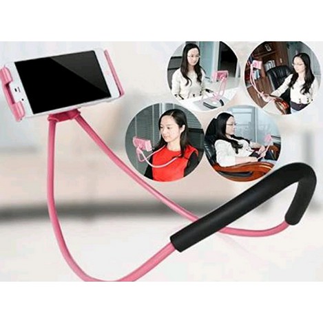 Universal Neck Lazy Pod Leher & Pinggang/ Lazy Pod Phone Holder Serbaguna/ Holder HP Lazy Hanging