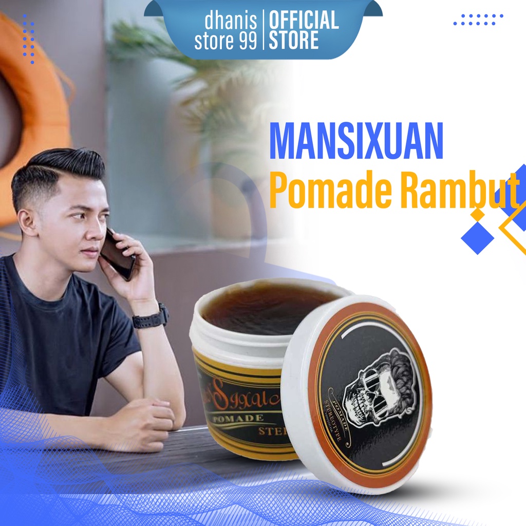 Pomade Rambut Klimis Minyak Rambut Pomed Terbaru Hair Oil Pria Terbaik