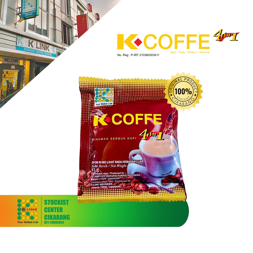 

K-Coffee 4in1 Ginseng 1 Sachet