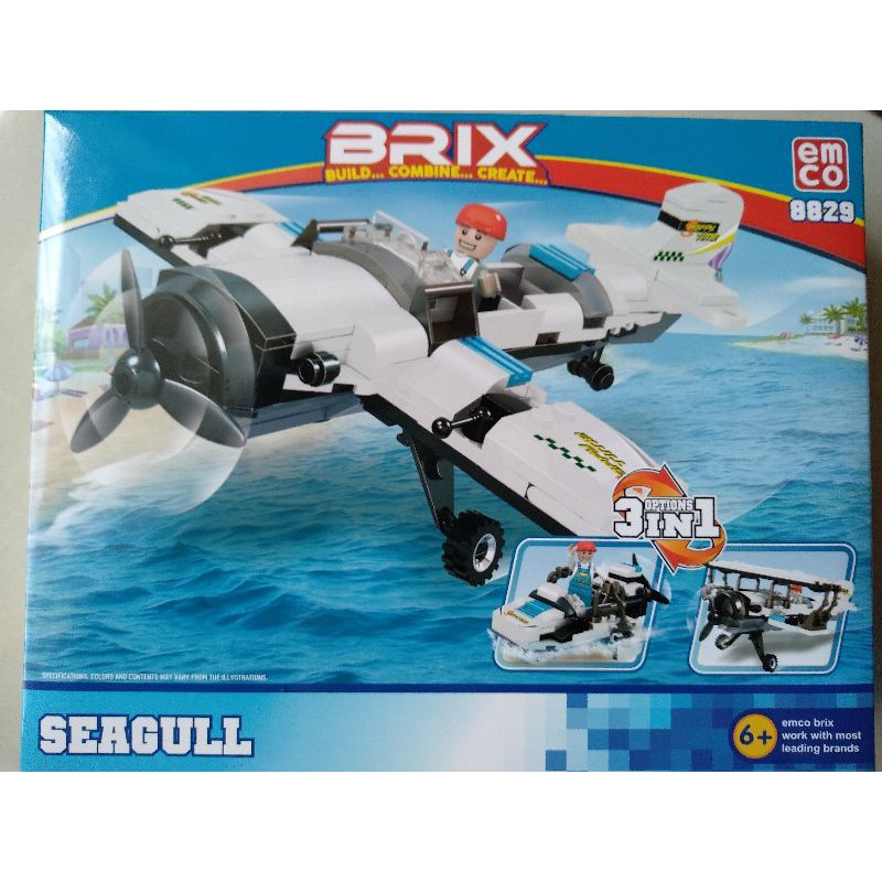 Emco Brix Seagull 8829 3in1 Bricks Sea Gull