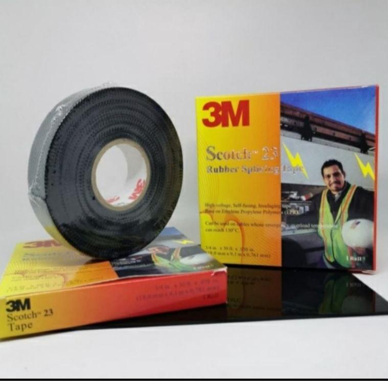

Free Ongkir 3M Isolasi Rubber Scotch 23 Splicing Tape .!
