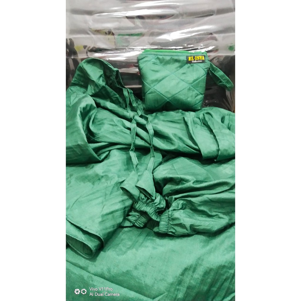 Mukena Parasut Alesya Polos/Mukena Parasut Terlaris/Best Seller/bbisa COD